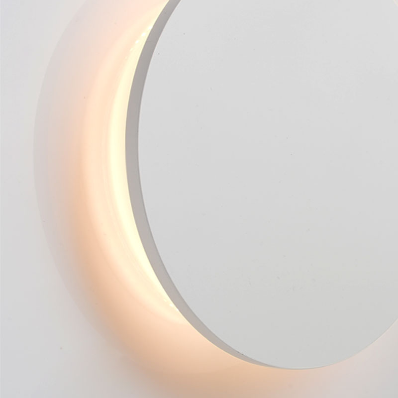 Απλίκα Τοίχου LED Aca Eclipse ZM1710LEDWW White Matt