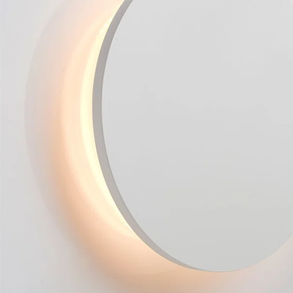 Απλίκα Τοίχου LED Aca Eclipse ZM1710LEDWW White Matt
