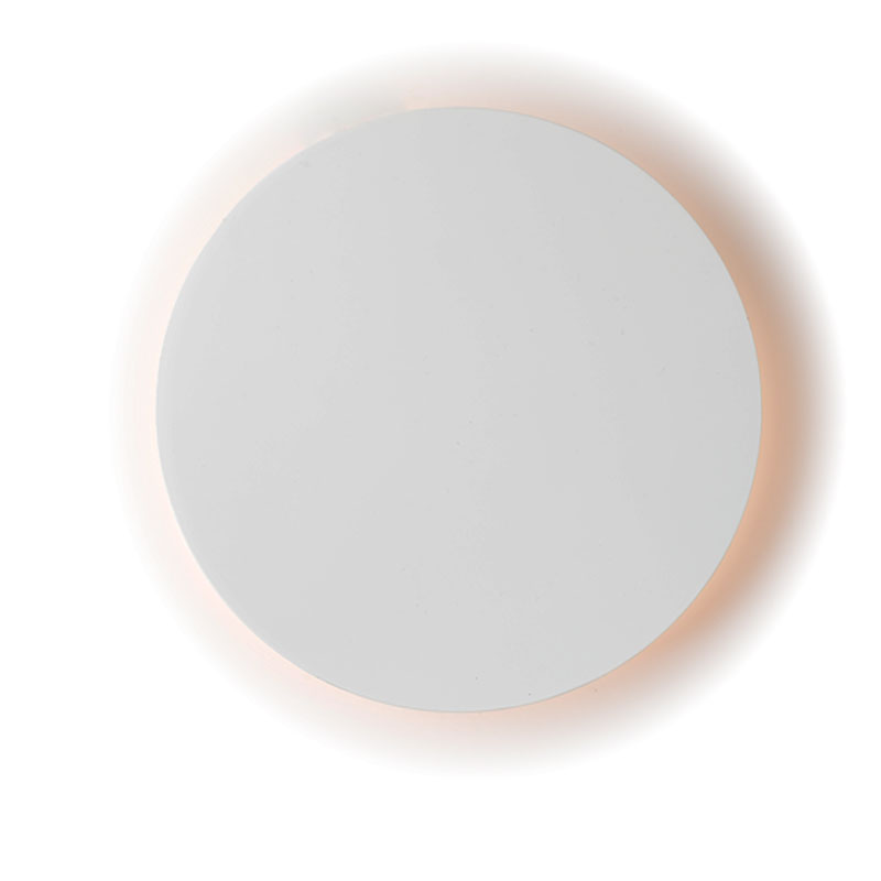 Απλίκα Τοίχου LED Aca Eclipse ZM1724LEDWW White Matt