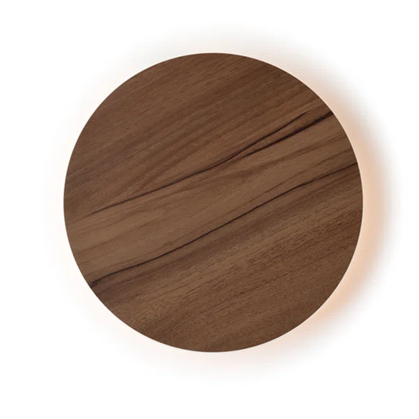 Απλίκα Τοίχου LED Aca Eclipse ZM1715LEDWDW Dark Wood