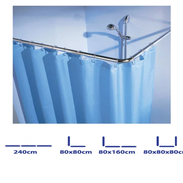 Βραχίονας Μπάνιου Γωνιακός 80x80x80 San Lorentzo 705
