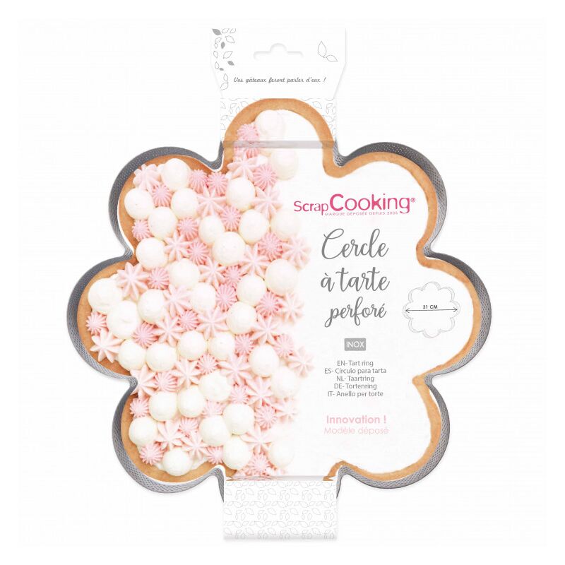 Τσέρκι Ζαχαροπλαστικής Για Τάρτες (Φ30x2.5) Scrap Cooking Μαργαρίτα SCC-1321
