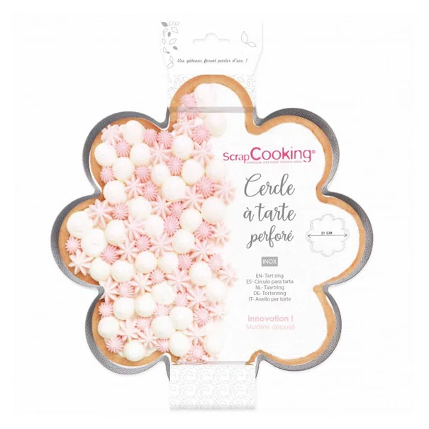 Τσέρκι Ζαχαροπλαστικής Για Τάρτες (Φ30x2.5) Scrap Cooking Μαργαρίτα SCC-1321