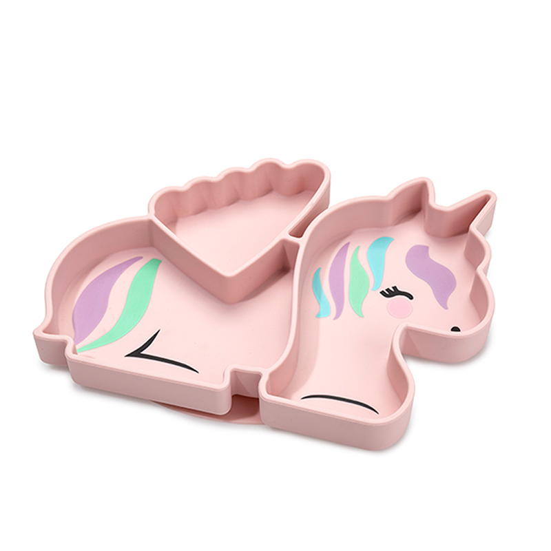 Πιάτο Σιλικόνης Με Χωρίσματα Melii Unicorn 17300
