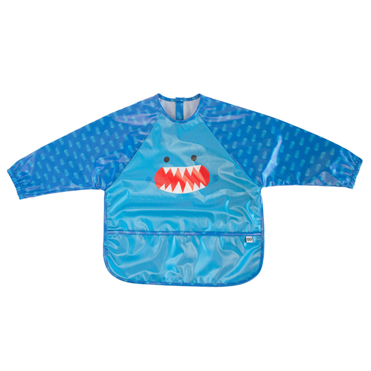 Σαλιάρα με Μανίκια 4+ Μηνών Zoocchini Sherman The Shark Βρεφικά Σαλιάρες Βρεφικές Spitishop
