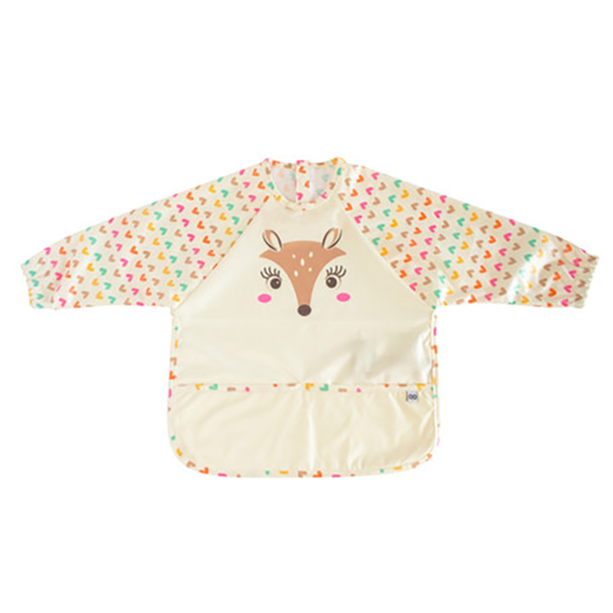 Σαλιάρα Με Μανίκια 4+ Μηνών Zoocchini Fiona The Fawn