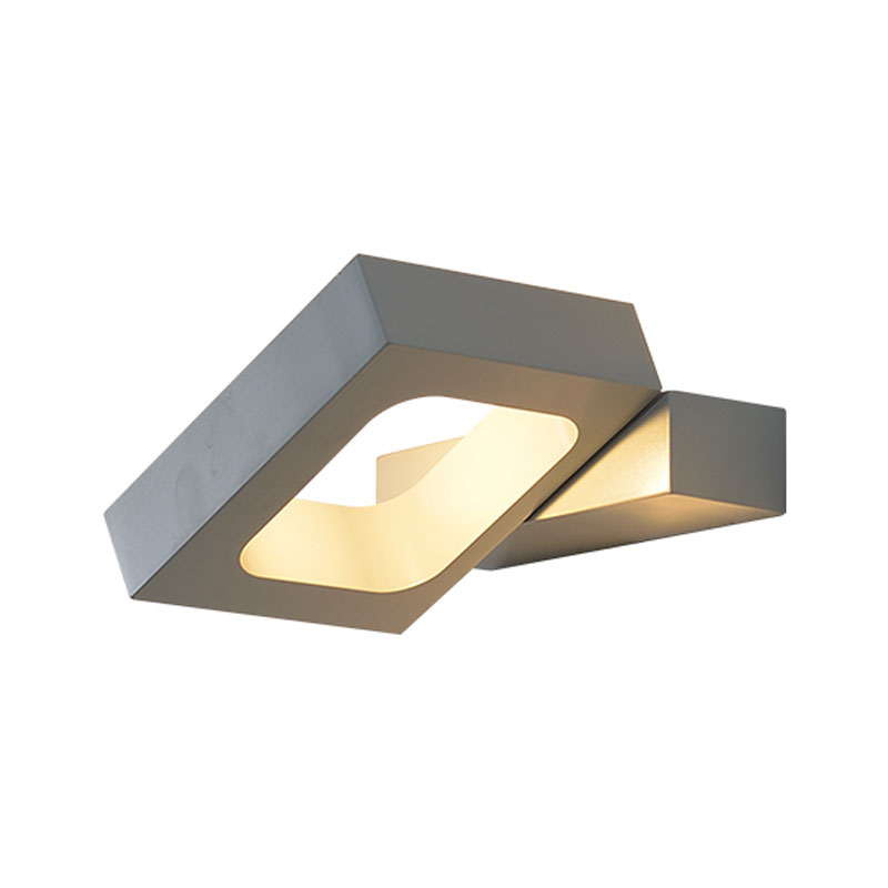 Απλίκα Τοίχου LED Aca Cyclop ZD80856LEDGY Grey