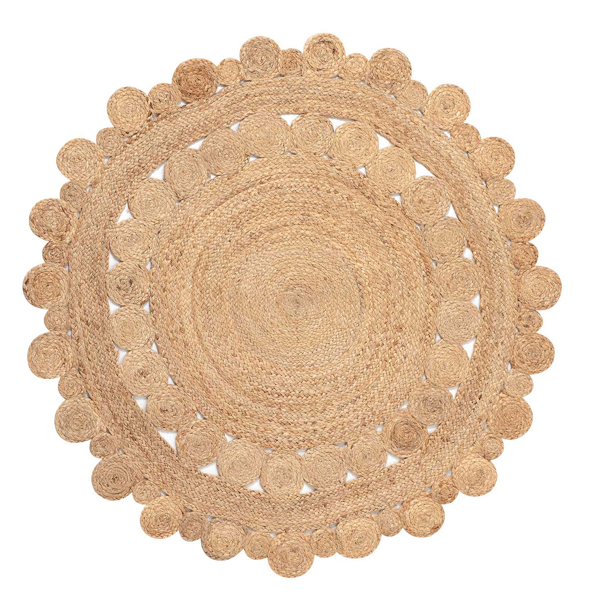 Στρογγυλό Χαλί Καλοκαιρινό (Φ120) Silk Fashion 1758 Χαλιά Σαλονιού Spitishop