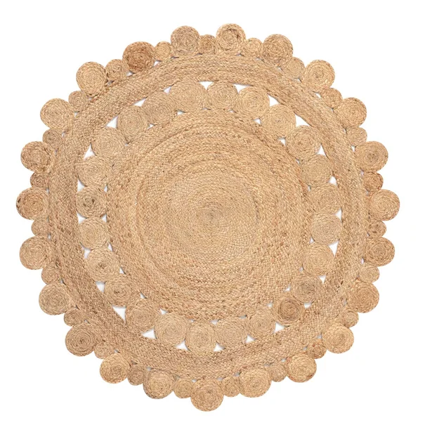 Στρογγυλό Χαλί Καλοκαιρινό (Φ200) Silk Fashion 1760
