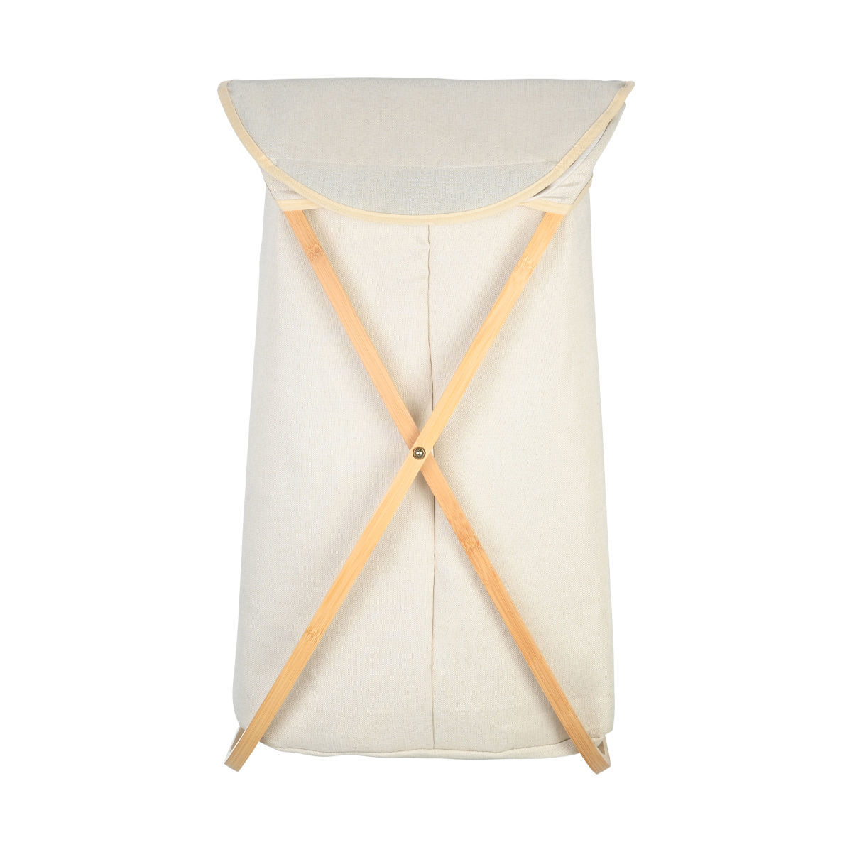 Καλάθι Απλύτων Αναδιπλούμενο (40x40x70) Estia Bamboo 02-18627