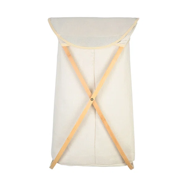 Καλάθι Απλύτων Αναδιπλούμενο (40x40x70) Estia Bamboo 02-18627