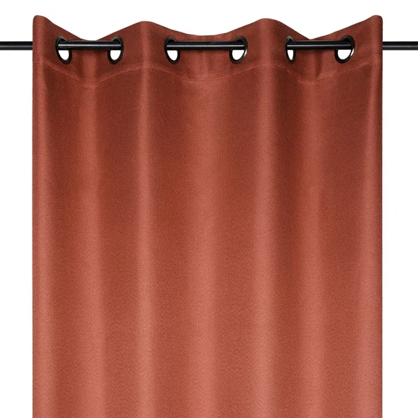 Κουρτίνα Παραθύρου (140x180) Με Τρουκς S-F Copenhague Terracotta R48937005