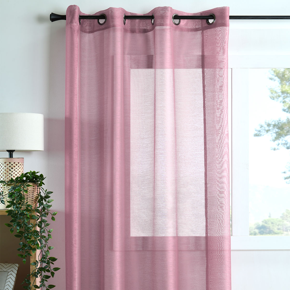 Κουρτίνα (140x260) Με Τρουκς S-F Linwood Pink R6C932002VL