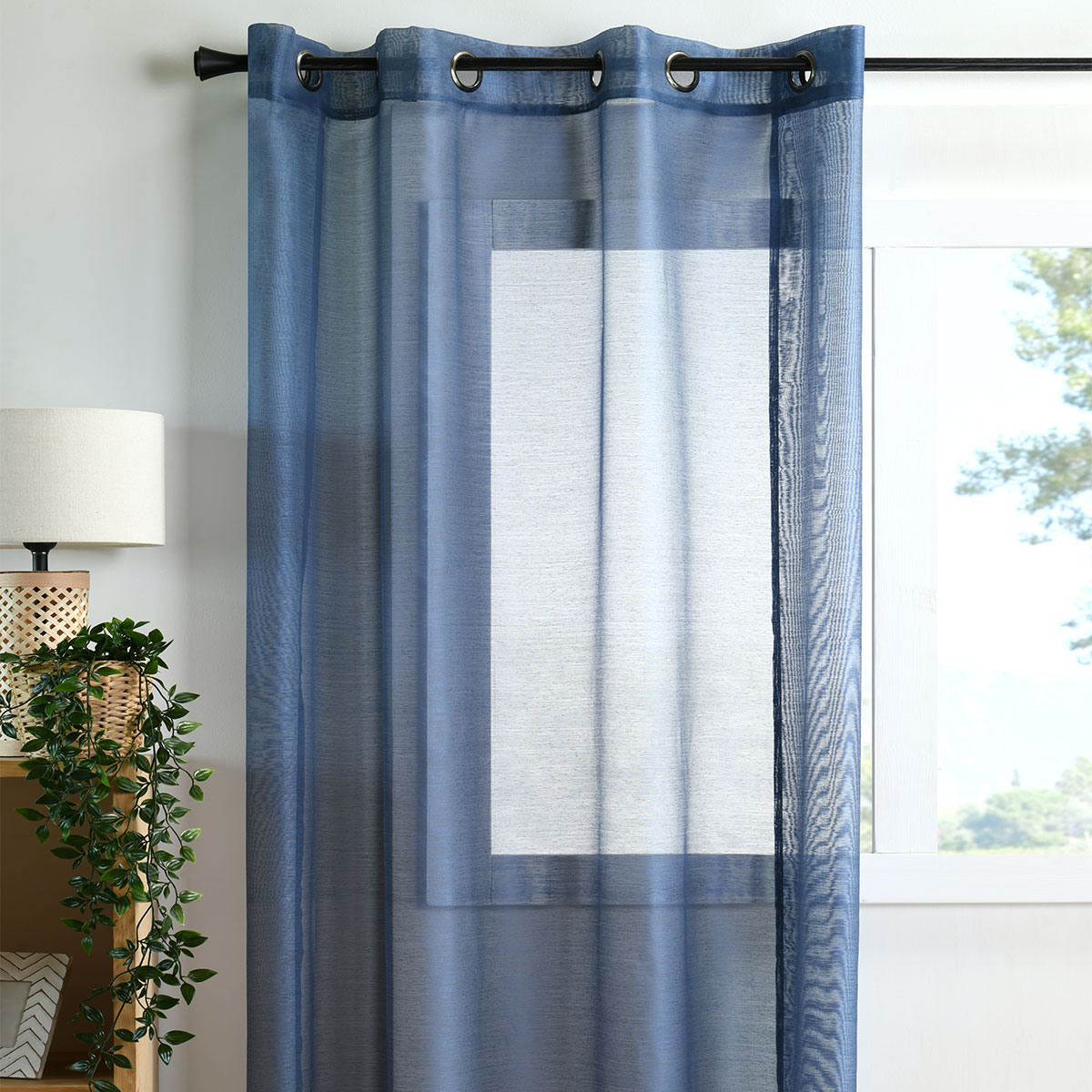 Κουρτίνα (140x260) Με Τρουκς S-F Linwood Denim R6C932008VL