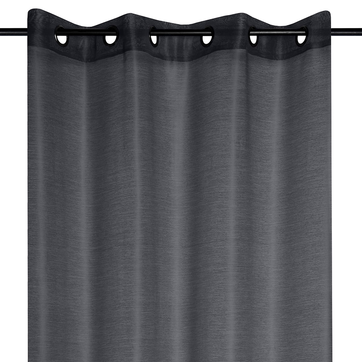 Κουρτίνα (140x260) Με Τρουκς S-F Linwood Black R6C932011VL