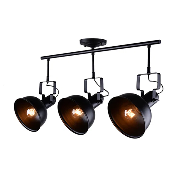 Σποτ Τρίφωτο Aca Riviera EG167073CB Black Matt