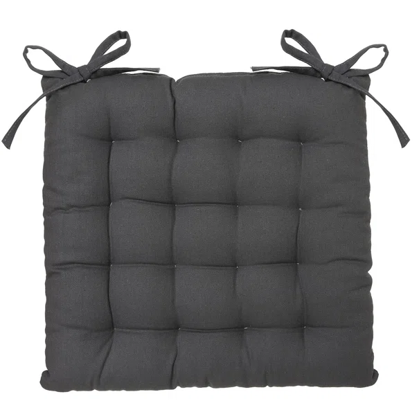 Μαξιλάρι Καρέκλας (38x38) A-S Cot Dark Grey 103851L
