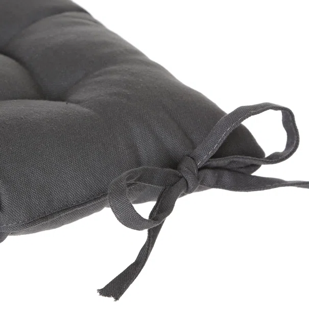 Μαξιλάρι Καρέκλας (38x38) A-S Cot Dark Grey 103851L