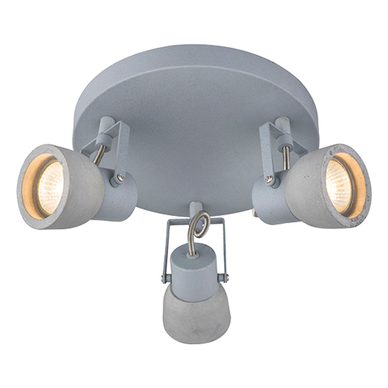 Σποτ Τρίφωτο Aca Pepper MC171153 Grey