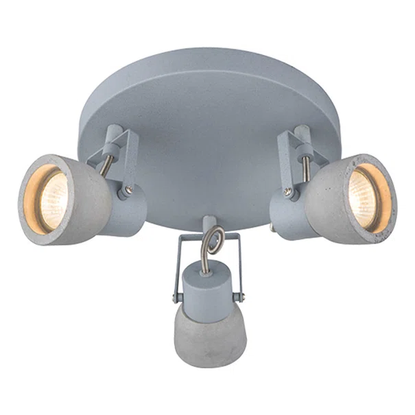 Σποτ Τρίφωτο Aca Pepper MC171153 Grey