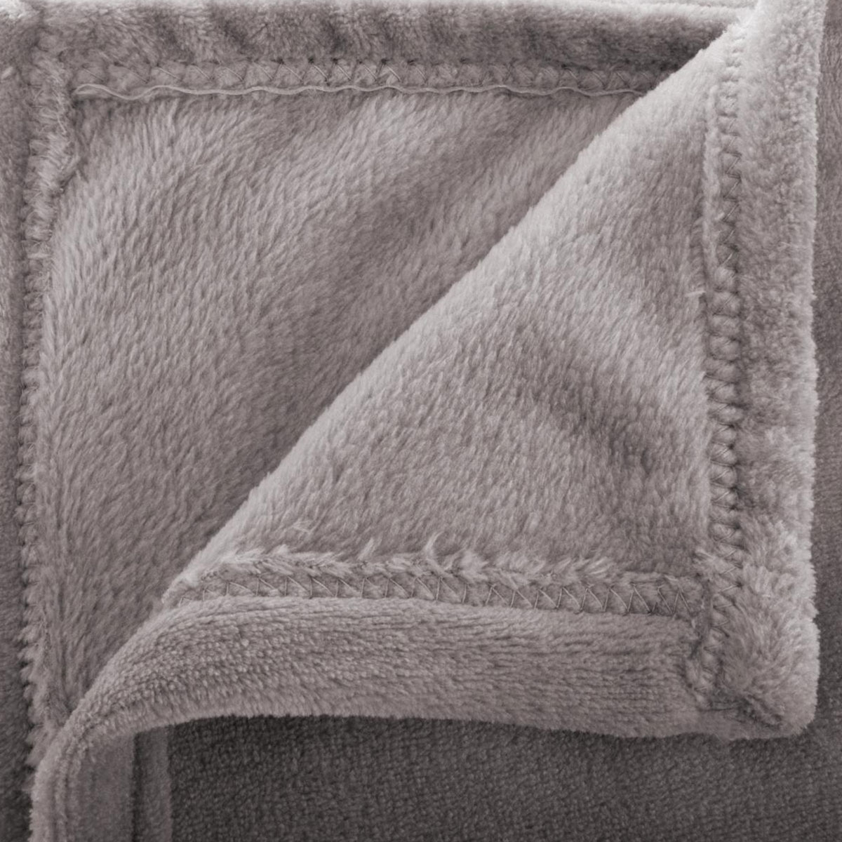 Κουβέρτα Καναπέ Fleece (130X180) A-S Flannel Grey 156047B Λευκά Είδη Σαλονιού Κουβέρτες Spitishop