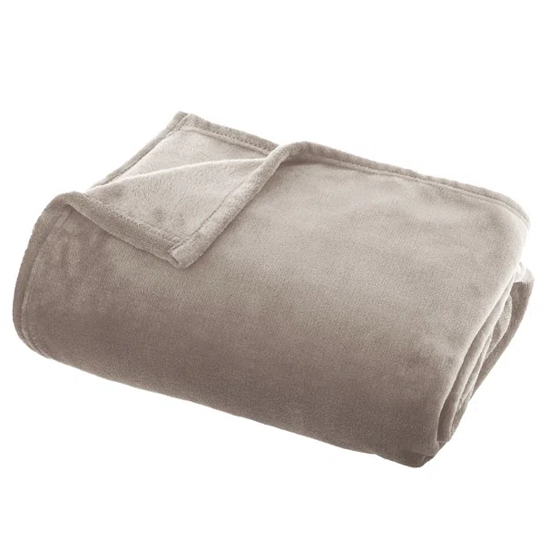 Κουβέρτα Καναπέ Fleece (130x180) A-S Flannel Linen 156047D