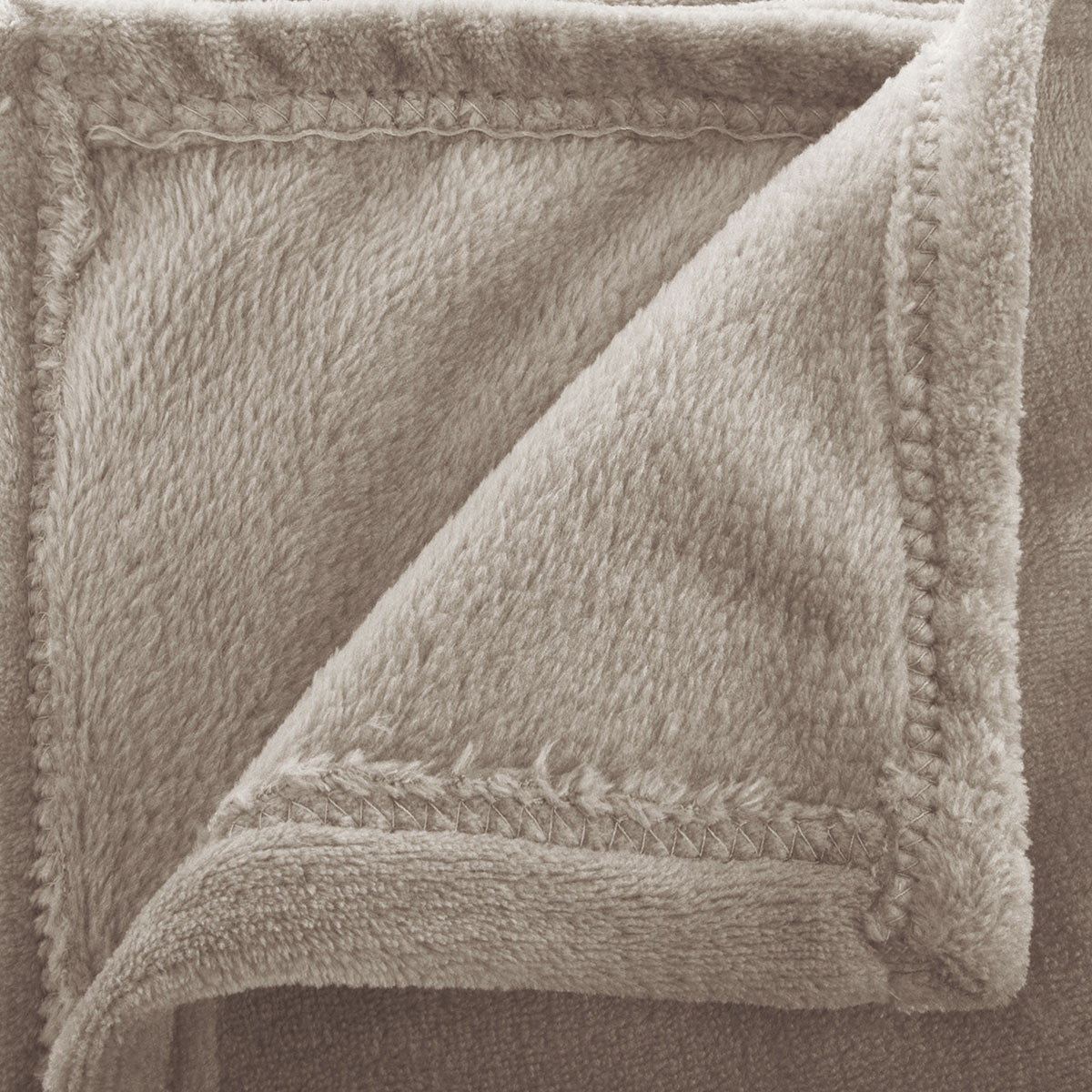 Κουβέρτα Καναπέ Fleece (130X180) A-S Flannel Linen 156047D Λευκά Είδη Σαλονιού Κουβέρτες Spitishop