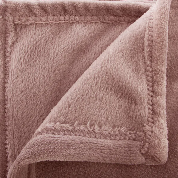 Κουβέρτα Καναπέ Fleece (125x150) A-S Flannel Pink 156183P