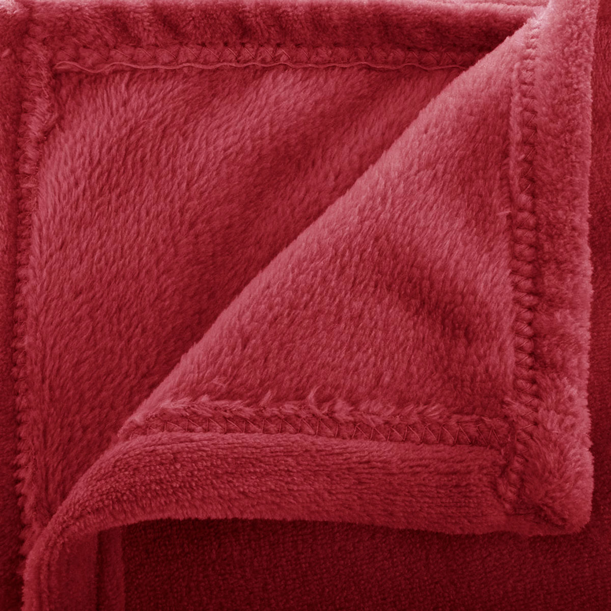 Κουβέρτα Καναπέ Fleece (130X180) A-S Flannel Red 156047G Λευκά Είδη Σαλονιού Κουβέρτες Spitishop