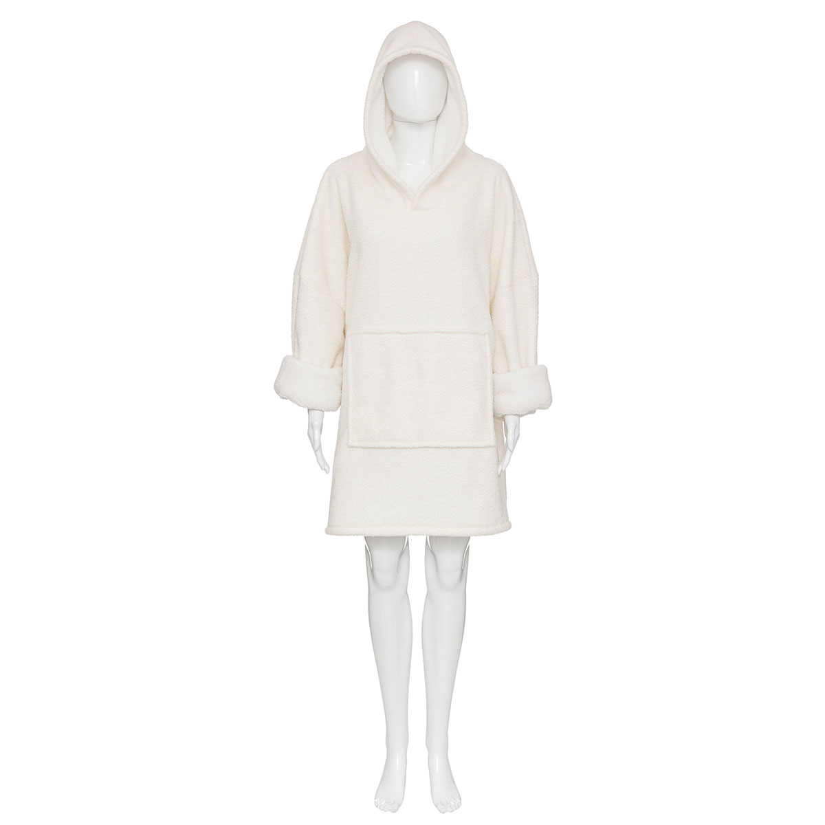 Fleece Φούτερ Με Fleece A-S Hoodie Ivoire 196298