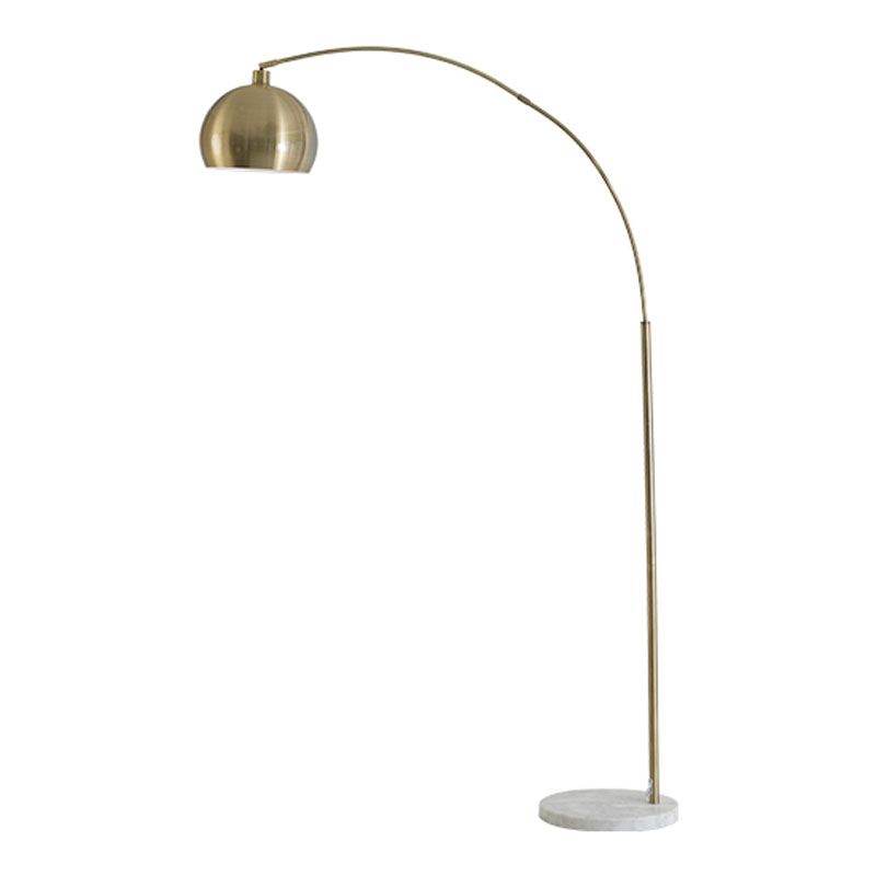 Φωτιστικό Δαπέδου Aca Matilda ML312401FB Brass Satin/Marble