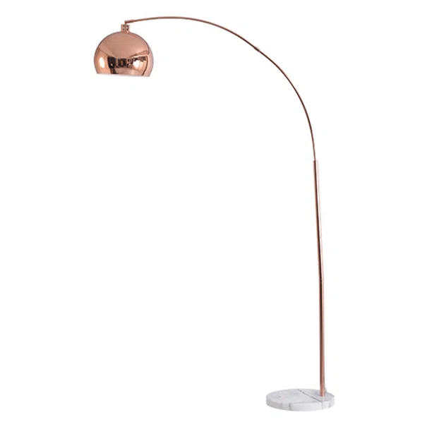 Φωτιστικό Δαπέδου Aca Matilda ML312401FC Brass Copper/Marble