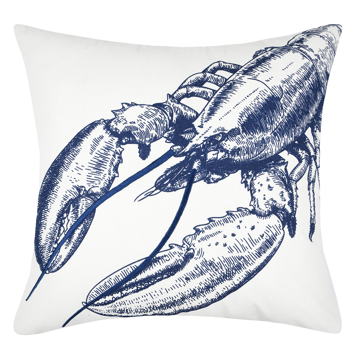 Διακοσμητικό Μαξιλάρι (45x45) S-F Shellfish Navy C0D079002