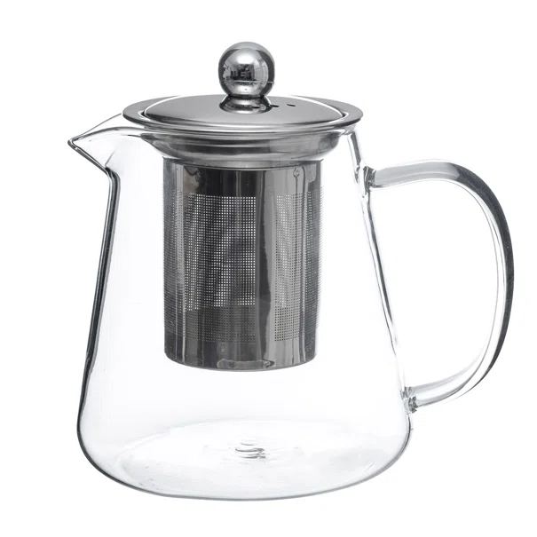 Τσαγιέρα Με Φίλτρο 800ml S-D Glass Spout 160519