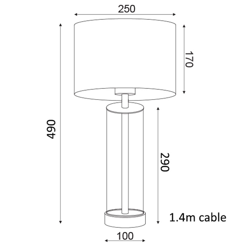Πορτατίφ Aca Antelino OD90801TWS Nickel