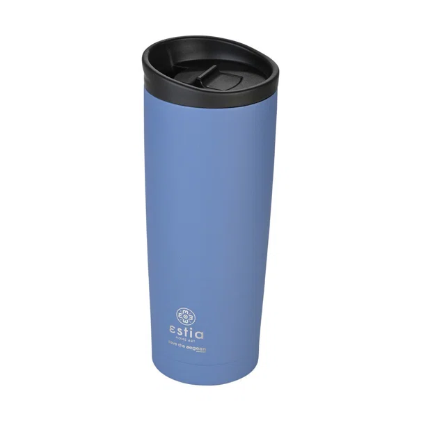 Ποτήρι Θερμός 450ml Estia Save The Aegean Travel Mug Denim Blue 01-20323