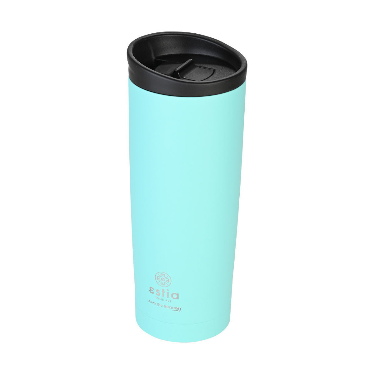 Ποτήρι Θερμός 450ml Estia Save The Aegean Travel Mug Mint 01-20330