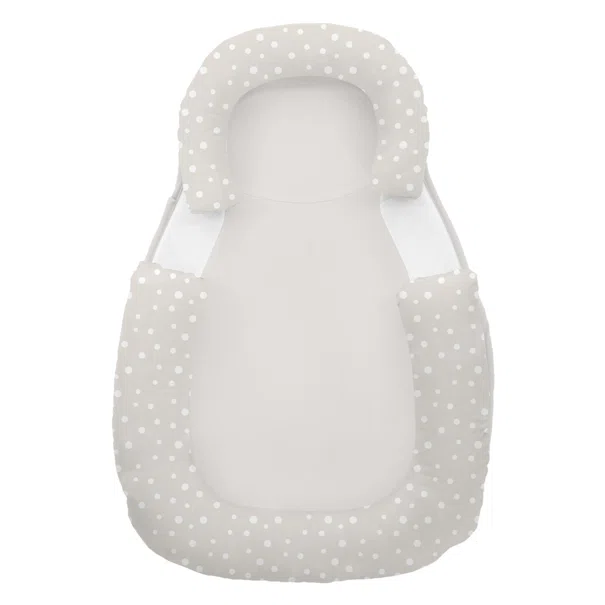 Μαξιλάρι Θέσης Ύπνου - Σφηνάκι (60x40x8) Kikka Boo Dots Beige