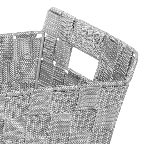 Καλάθι Αποθήκευσης (28x20.5x11.5) F-V Handles L.Grey 138033H