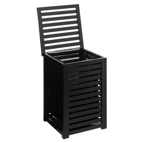 Καλάθι Απλύτων (40x38x58) F-V Wood Black 160823B