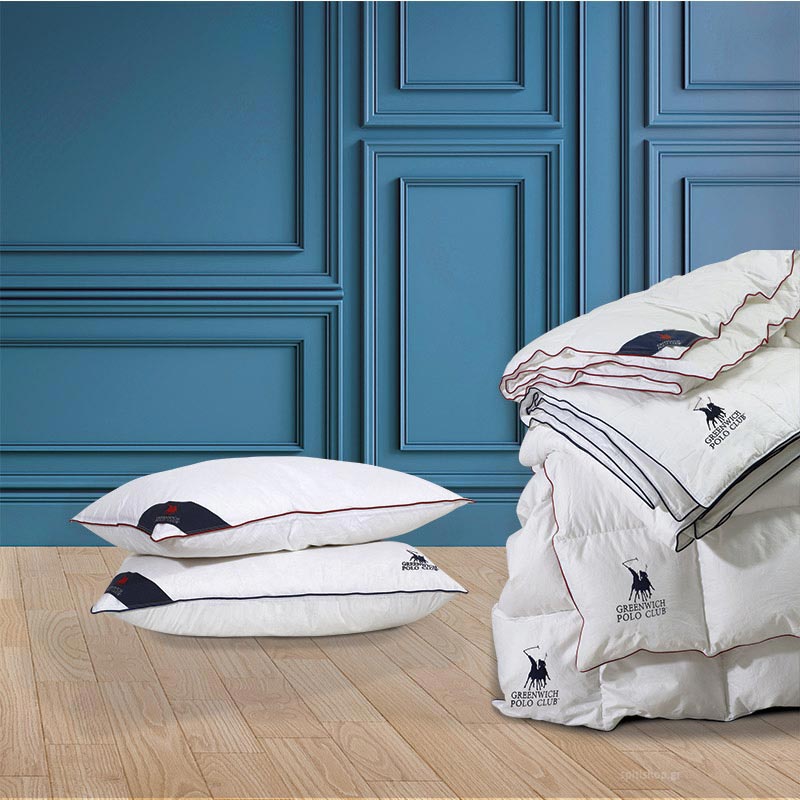 Πάπλωμα Πουπουλένιο King Size (240X260) Greenwich Polo Club Duvet 2316 95 5 Λευκά Είδη Κρεβατοκάμαρας Παπλώματα Spitishop