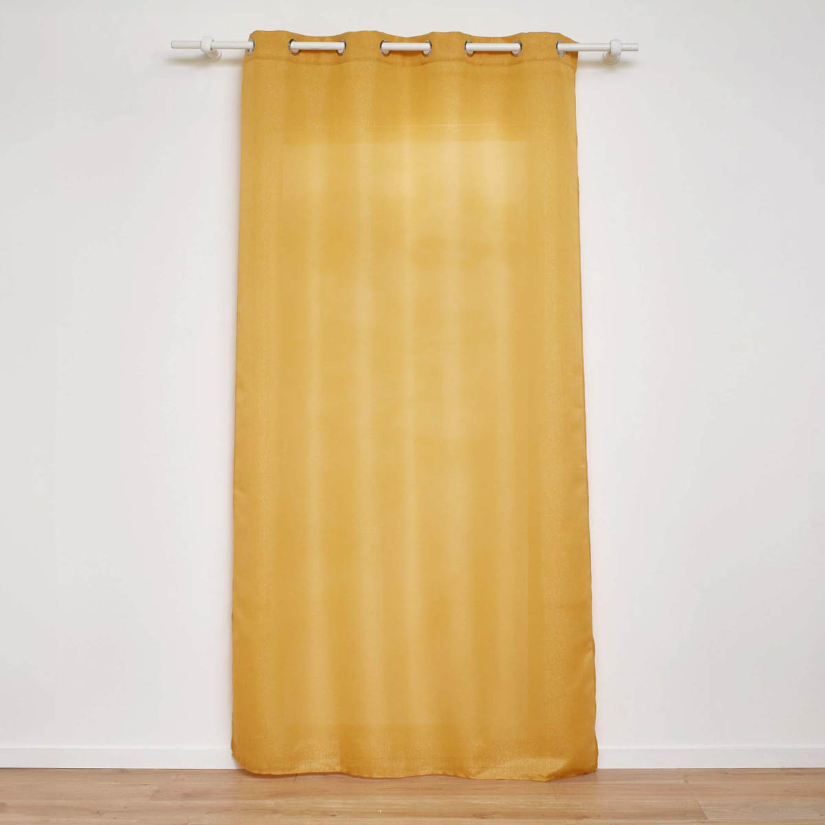 Κουρτίνα (140x280) Με Τρουκς L-C Zeline Yellow 1612349