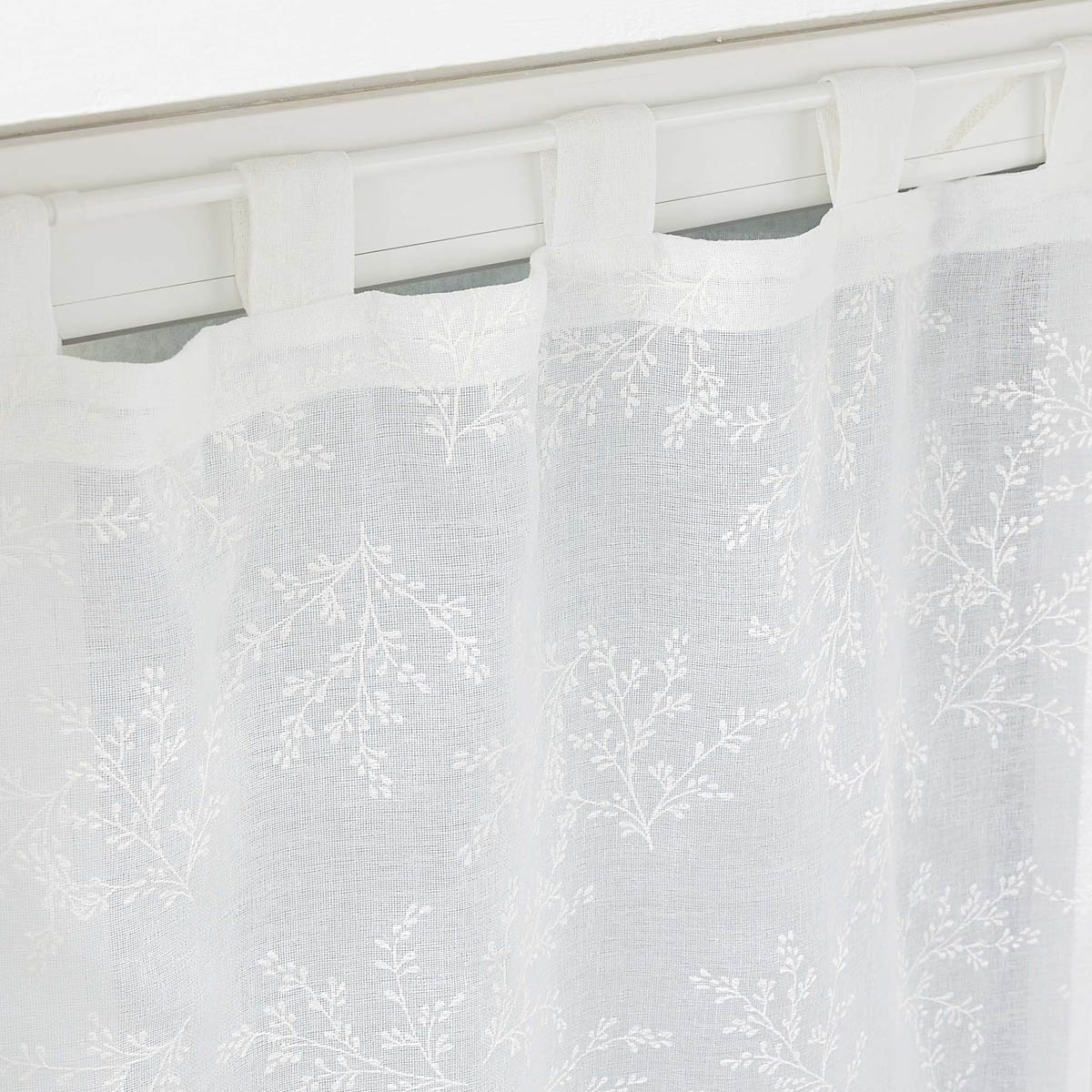 Σετ Κουρτίνες Παραθύρου (60X160) L-C με Τιράντες Karla White 1627508 Όσα Αγαπήσατε Περισσότερο Μόλις Ξαναήρθαν - Είναι Πάλι Εδώ οι Που Spitishop