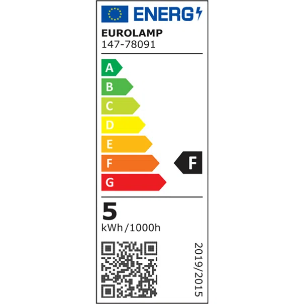 Λάμπα LED Eurolamp E27/4.5W/3000K/480Lm 147-78091
