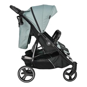 Καρότσι Για Δίδυμα (0+ Μηνών/Έως 22kg) Bebe Stars Double Trouble Petrol 7901-184
