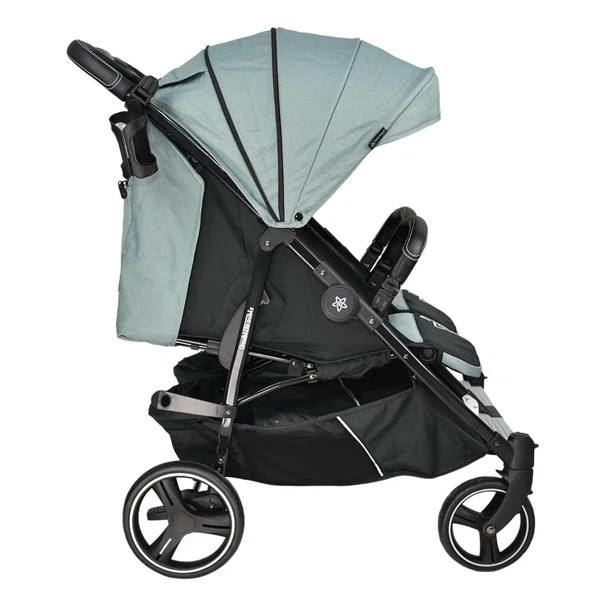Καρότσι Για Δίδυμα (0+ Μηνών/Έως 22kg) Bebe Stars Double Trouble Petrol 7901-184