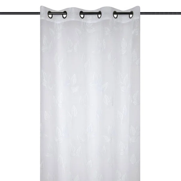 Κουρτίνα (140x260) Με Τρουκς S-F Manisa Blanc R6D154001VL