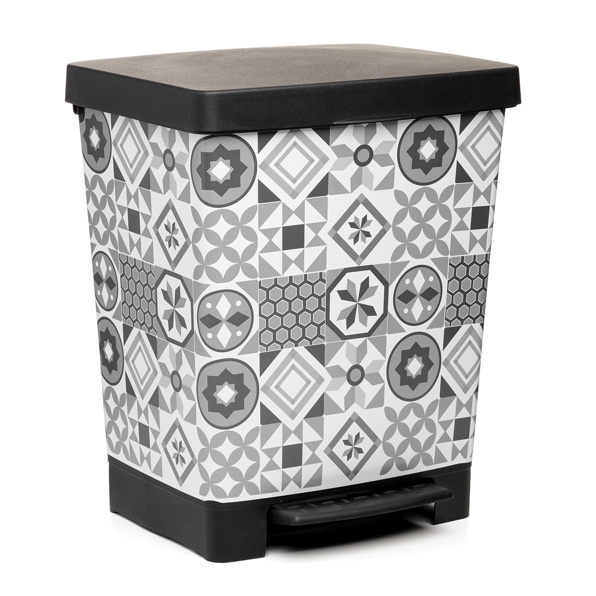 Κάδος Απορριμμάτων (33.5x30x39) Tatay 23lt 06649.005 Cubik Hydraulic