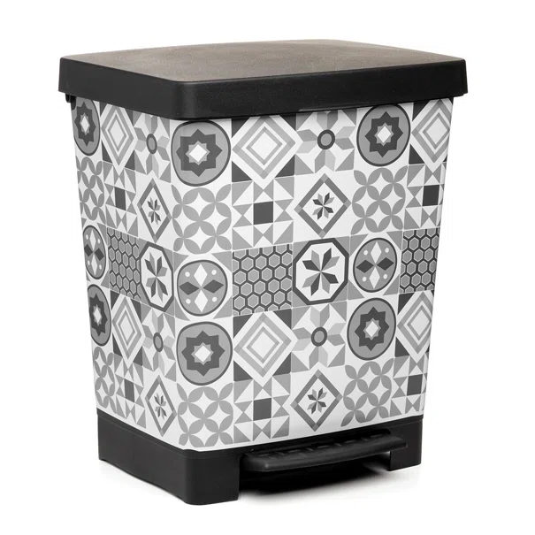 Κάδος Απορριμμάτων (33.5x30x39) Tatay 23lt 06649.005 Cubik Hydraulic