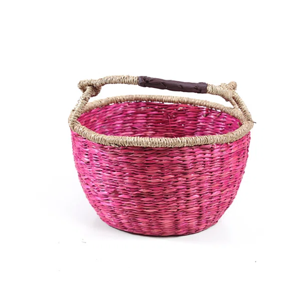 Καλάθι Αποθήκευσης (Φ25x16) Soulworks Pink S 0680039